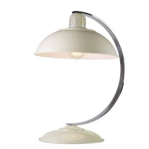 1 Light Desk Lamp Oyster White, E27