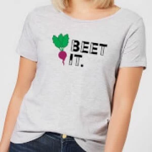 Beet It Womens T-Shirt - Grey - 5XL