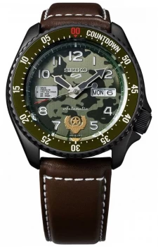Seiko 5 Sports Street Fighter V Limited Edition GUILE Watch