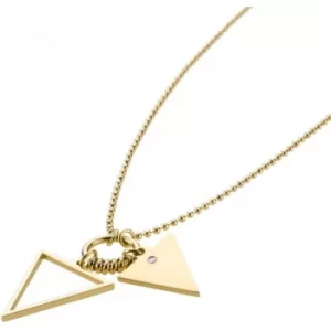 Ladies STORM PVD Gold plated Rohaise Necklace
