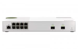 QNAP QSW-M2108-2S 10 Port 10GbE and 2.5GbE Layer 2 Web Managed Switch