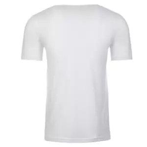 Next Level Mens Short-Sleeved T-Shirt (S) (White)