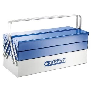 Expert Metal Cantilever Toolbox 5 Tray 45cm