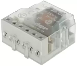 Finder, 230V ac Coil Latching Relay DPST-2NO, 10A Switching Current Panel Mount, 3 Pole, 26.08.8.230.0000