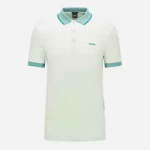 BOSS Athleisure Mens Paule Polo Shirt - Open Green - XL