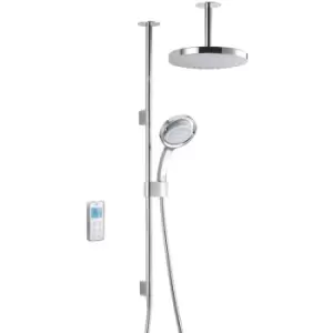 Vision Dual Ceiling Fed Shower With Wireless Digital Control 1.1797.101 - High Pressure - Mira
