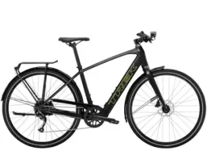 2023 Trek FX+ 2 Hybrid Electric Bike in Satin Trek Black