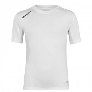 Sondico Core Baselayer Short Sleeves Juniors - White