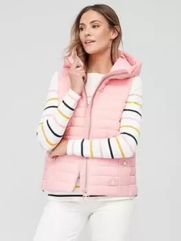 Barbour Oxeye Padded Gilet - Pink, Size 14, Women