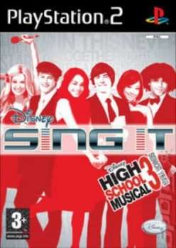 Disney Sing It High School Musical 3 Senior Year PS2 Game