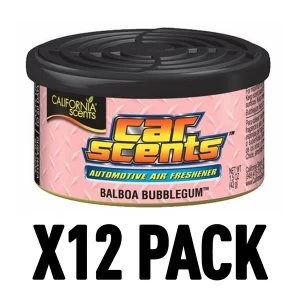 Balboa Bubblegum (Pack Of 12) California Car Scents