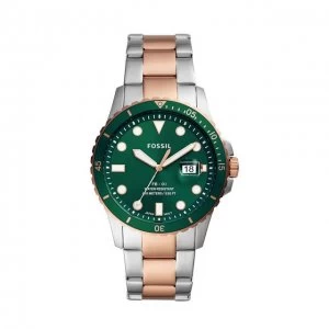Fossil 'Green And Two Tone 'Fb - 01 Sports Watch - FS5743