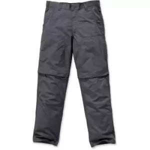 Carhartt Mens Force Extremes Convertible Zip Off Shorts Pants Trousers Waist 36' (91cm), Inside Leg 36' (91cm)