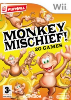 Monkey Mischief 20 Games Nintendo Wii Game
