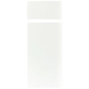 IT Kitchens Santini Gloss White Slab Drawerline door drawer front W300mm Pack of 1