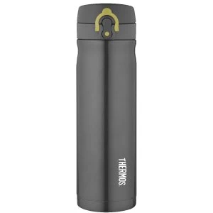 Thermos 470ml Drink Direct Stainless Steel Flask - Charcoal