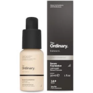 The Ordinary Serum Foundation with SPF 15 by The Ordinary Colours 30ml (Various Shades) - 1.0P