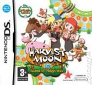 Harvest Moon Island of Happiness Nintendo DS Game