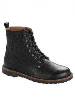 Birkenstock Bryson Leather Ankle Boot - Black, Size 7, Women
