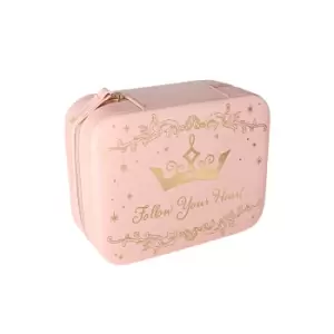 Disney Princess Pink Zip Around Jewellery Case
