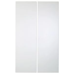 IT Kitchens Santini Gloss White Slab Corner wall door W625mm Set of 2