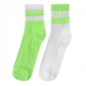Levis 2p Socks - Neon Green