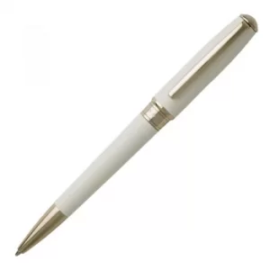 Hugo Boss Pens Gold Plated Ballpoint Pen Essential Off-white