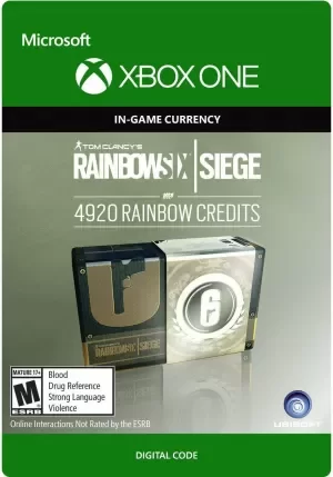Rainbow Six Siege 4920 Credits Xbox One