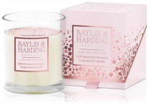 Baylis Harding Escape Candle Pink Prosecco Cassis
