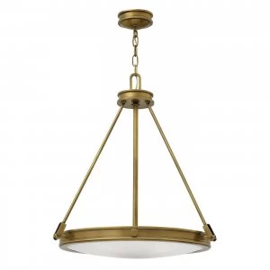 4 Light Ceiling Pendant Brass, E14