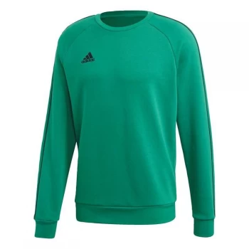 adidas Core 18 Sweatshirt Mens - Bold Green