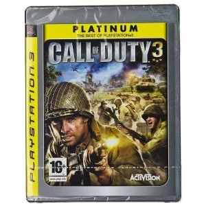 Call of Duty 3 PS3 Game