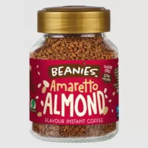 Beanies Amaretto Almond Instant Coffee 50g
