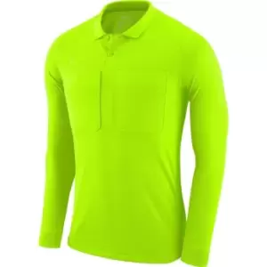 Nike DriFit Long Sleeve Jersey Mens - Yellow