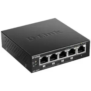 D-Link DGS-1005P/E Network switch 5 ports 1 / 10 GBit/s