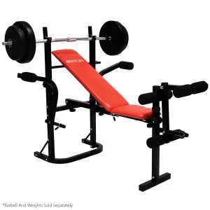 Charles Bentley Fitness Multi Use Exercise Weight Bench Gym Resistance Workout