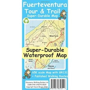 Fuerteventura Tour & Trail Super-Durable Map Sheet map 2018