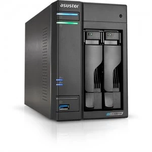 Asustor AS6602T NAS/storage Server J4125 Ethernet LAN Tower Black