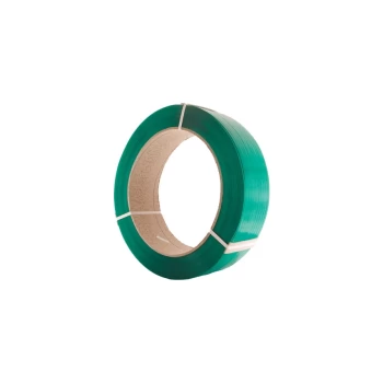 Green Extruded Polyester Strapping - 12MM X 0.60MM X 2500M