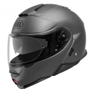 (M) Shoei Neotec 2 Plain Deep Spec Motorcycle Helmet Matt/Grey