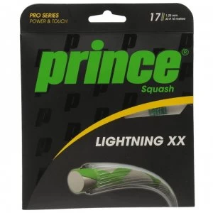 Prince Squash Lightning XX 17 Gauge String - Green