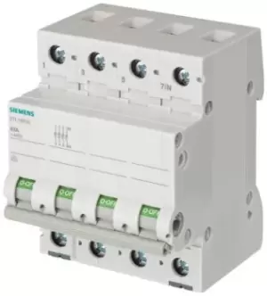 Siemens 3 Pole Non Fused Isolator Switch - 63A Maximum Current