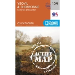 Yeovil and Sherbourne:129 by Ordnance Survey (Sheet map, folded, 2015)