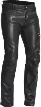 Halvarssons Rider Motorcycle Leather Pants, black, Size 52, black, Size 52