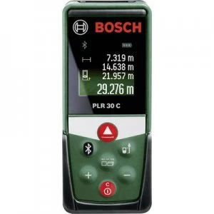 Bosch Home and Garden PLR 30 C Laser range finder Bluetooth, Data logger app Reading range (max.) 30 m