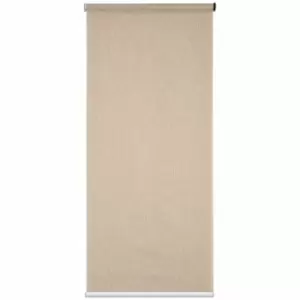 HOMCOM WiFi Smart Roller Blinds Uv Privacy Protection With Rechargeable Battery Brown 80Cm X 180Cm