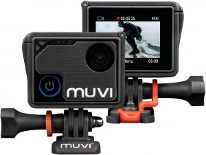 Veho Muvi KX-2 Pro Handsfree 4K at 30fps 12MP Photo Action Camera with Waterproof Housing