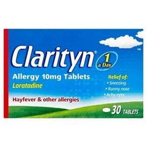 Clarityn Allergy Hayfever Relief 30 Tablets