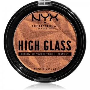 NYX Professional Makeup High Glass Highlighter Shade Golden Hour 4 g