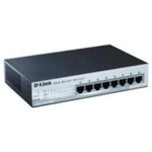 D-Link DES 1210 08P F8 Port Fast Ethernet PoE Smart Switch